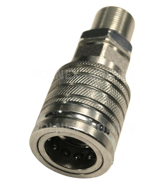 GNIAZDO HYDRAULICZNE EURO M22*1,5 Z DŁUGIM GWINTEM