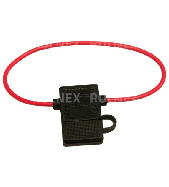 GNIAZDO BEZPIECZNIKA PŁASKIEGO 20mm Z PRZEWODEM 1,5mm