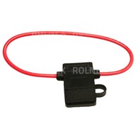 GNIAZDO BEZPIECZNIKA PŁASKIEGO 20mm Z PRZEWODEM 2,5mm