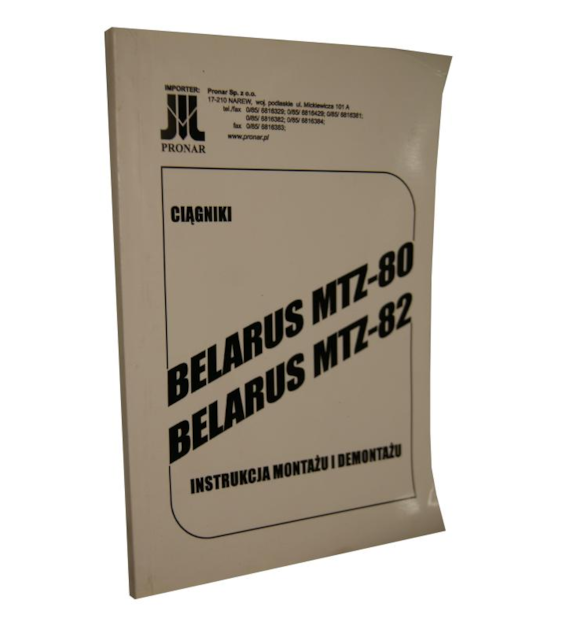 INSTRUKCJA MONTAŻU I DEMONTAŻU MTZ-80/82