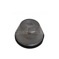 LAMPA OBRYSOWA BIAŁA NISKA