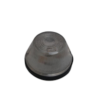 LAMPA OBRYSOWA BIAŁA NISKA