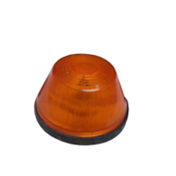 LAMPA OBRYSOWA POMARAŃCZOWA NISKA