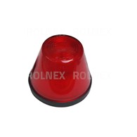 LAMPA OBRYSOWA CZERWONA WYSOKA