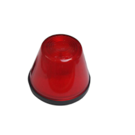 LAMPA OBRYSOWA CZERWONA WYSOKA