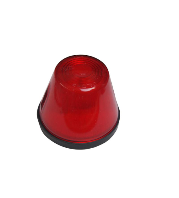 LAMPA OBRYSOWA CZERWONA WYSOKA