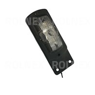 LAMPA OBRYSOWA NA GUMIE BIAŁA