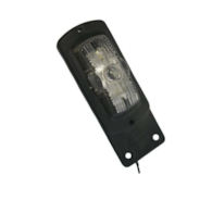 LAMPA OBRYSOWA NA GUMIE BIAŁA