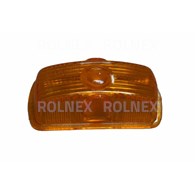 KLOSZ LAMPY OBRYSOWEJ POMARAŃCZOWY PODŁUŻNY