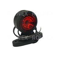 LAMPA OBRYSOWA BOCZNA PROSTA NISKA LED