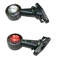 LAMPA OBRYSOWA BOCZNA SKOŚNA NISKA LED