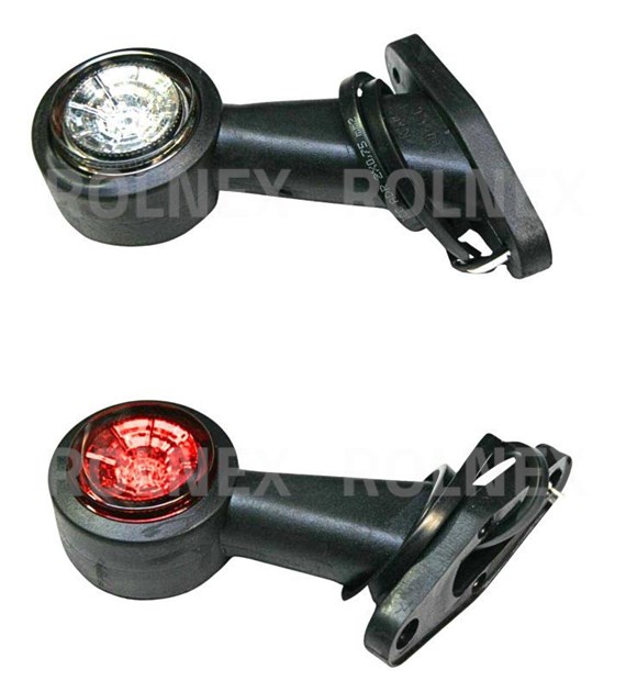 LAMPA OBRYSOWA BOCZNA SKOŚNA NISKA LED