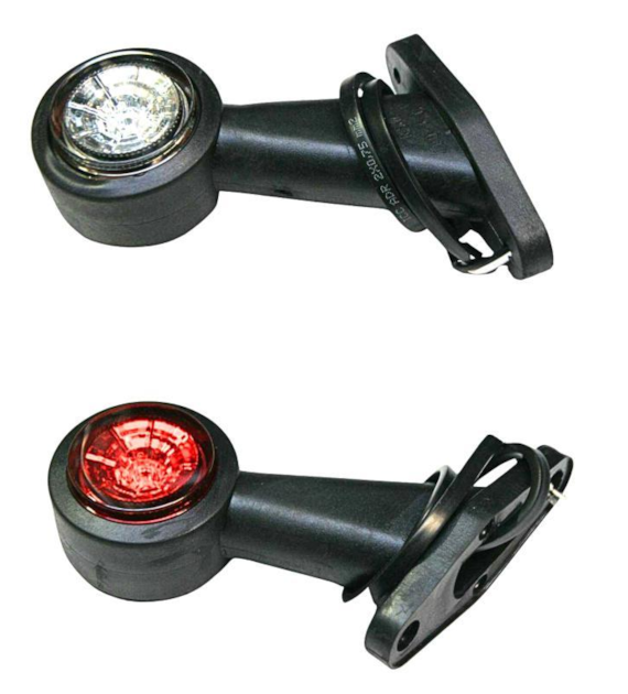 LAMPA OBRYSOWA BOCZNA SKOŚNA NISKA LED