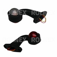 LAMPA OBRYSOWA BOCZNA WYGIĘTA NISKA