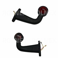 LAMPA OBRYSOWA BOCZNA WYGIĘTA WYSOKA