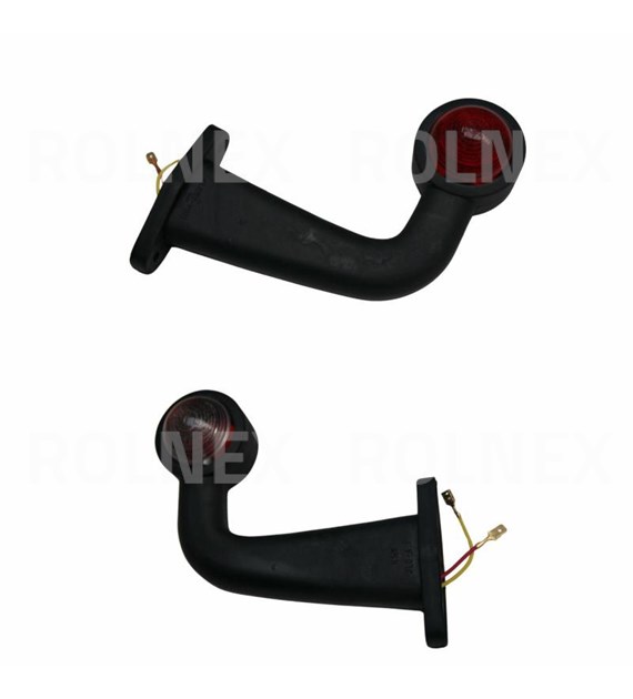 LAMPA OBRYSOWA BOCZNA WYGIĘTA WYSOKA