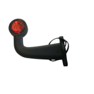 LAMPA OBRYSOWA BOCZNA WYGIĘTA WYSOKA LED