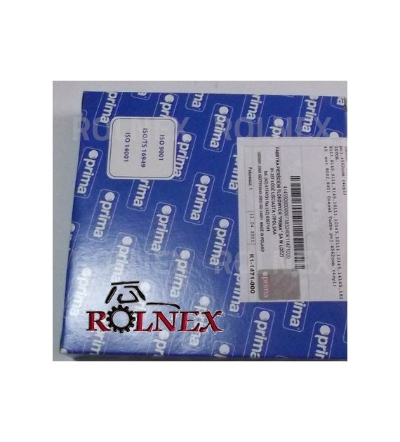 KOMPLET PIERŚCIENI C385,ZETOR (110) TURBO 3 P PRIMA/OLEJOWY CHROM