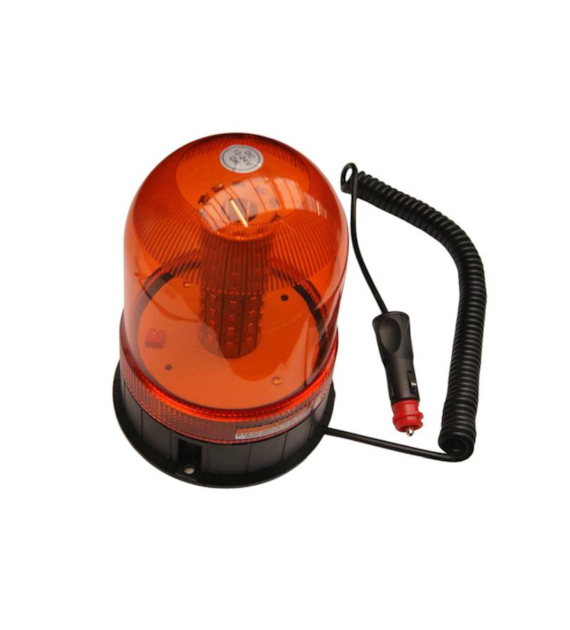 KOGUT BŁYSKOWY LED 12/24V magnes 188x140magnes 188x140 mm 80W