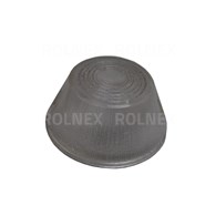 KLOSZ LAMPY OBRYSOWEJ BIAŁY NISKI