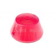 KLOSZ LAMPY OBRYSOWEJ CZERWONY NISKI