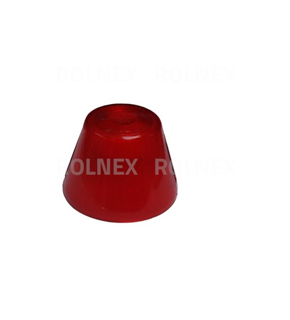 KLOSZ LAMPY OBRYSOWEJ CZERWONY WYSOKI