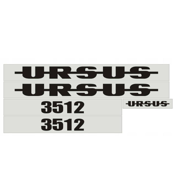 KPL.NAKLEJEK URSUS 3512