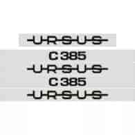 KOMPLET NAKLEJEK URSUS C385