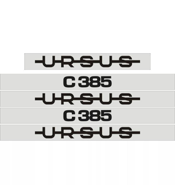 KOMPLET NAKLEJEK URSUS C385