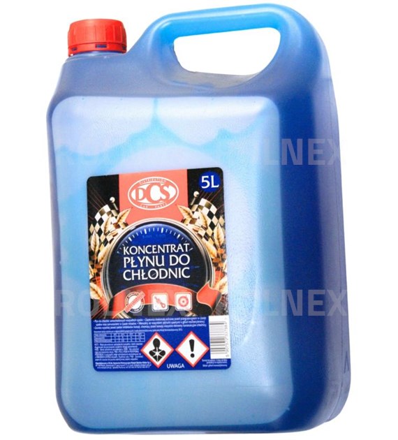 KONCENTRAT PŁYNU DO CHŁODNIC 5L DCS