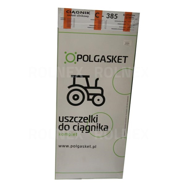 KOMPLET USZCZELEK SILNIKA GŁOWIC TYP1604 C385 POLGASKET