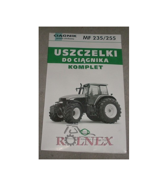 KOMPLET USZCZELEK SILNIKA MF 235 POLGASKET(uszczelka pod głowicę miedziana +silikon)
