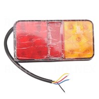 LAMPA TYLNA ZESPOLONA 16 LED 12/24V