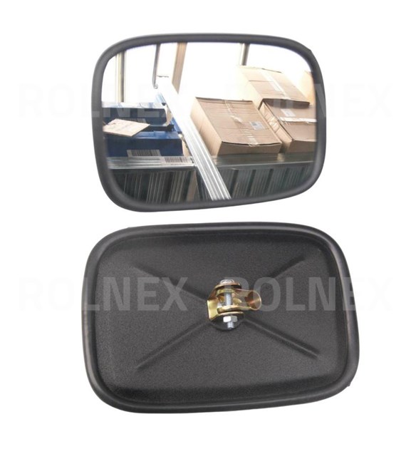 LUSTERKO MAŁE NA UCHO METALOWE 00101