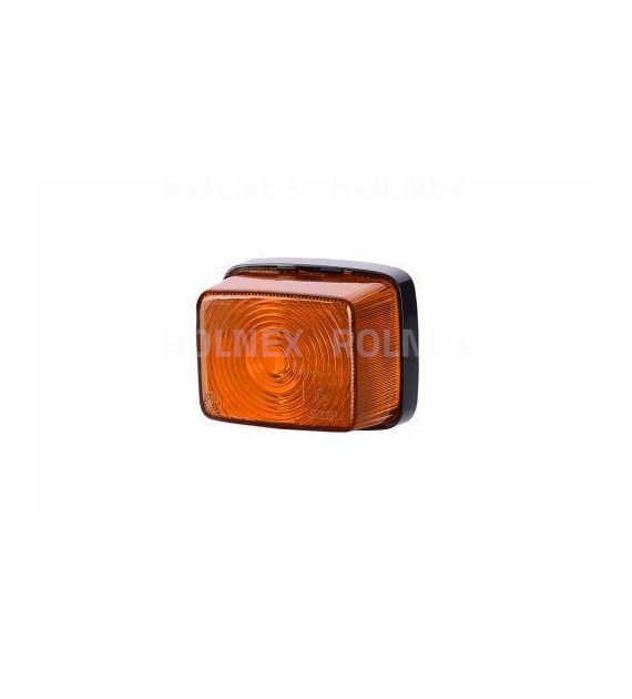 LAMPA OBRYSOWA PROSTOKĄTNA ŻÓŁTA L1040