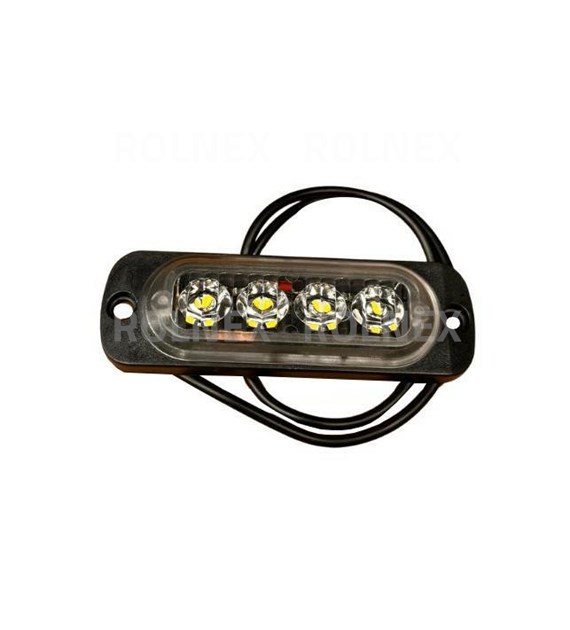 LAMPA OBRYSOWA LED BIAŁA 4W