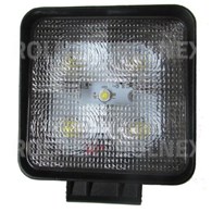 LAMPA ROB. KWADRATOWA LED 15W 5 LED 5x3W; 10-30V; 800Lm, 110x110x41