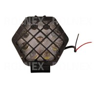 LAMPA ROB. KWADRATOWA LED 27W Z KRATKĄ 3x9W HQ