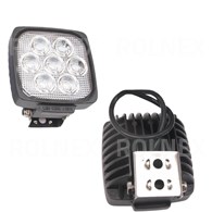 LAMPA ROBOCZA KWADRATOWA LED CREE 35W 7LED 7x5W; 10-30V;  3600Lm; 110x110x70