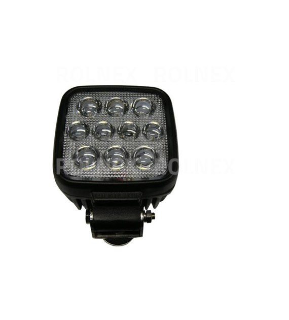 LAMPA ROB. KWADRATOWA LED CREE 50W 10LED 5x10W; 10-30V; 5000Lm; 125x125x100
