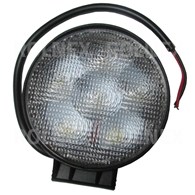 LAMPA ROB. OKRĄGŁA LED 18W 6 LED 6x3W;6x3W; 10-30V; 1000Lm; śred:116