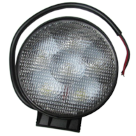 LAMPA ROB. OKRĄGŁA LED 18W 6 LED 6x3W;6x3W; 10-30V; 1000Lm; śred:116