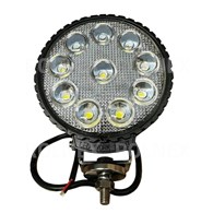 LAMPA ROB. OKRĄGŁA LED CREE 50W 10 LED 10x5W; 10-30V; 5000Ln; śred:141