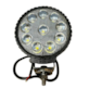 LAMPA ROB. OKRĄGŁA LED CREE 50W 10 LED 10x5W; 10-30V; 5000Ln; śred:141 KLOSZ-MOT