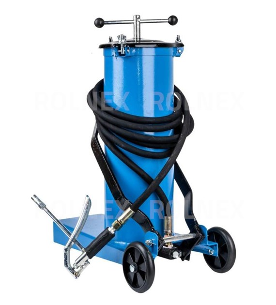 SMAROWNICA NOŻNA 6L +WĄŻ 4 m