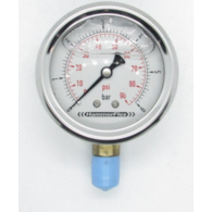 MANOMETR GLICERYNOWY 0-6 BAR RADIALNY Fi 63mm 1/4 