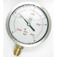 VACUOMETR GLICERYNOWY FI-100 1/2  -1/+3 RADIALNY