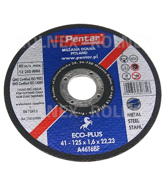 TARCZA DO METALU 125*1,6 PENTAR