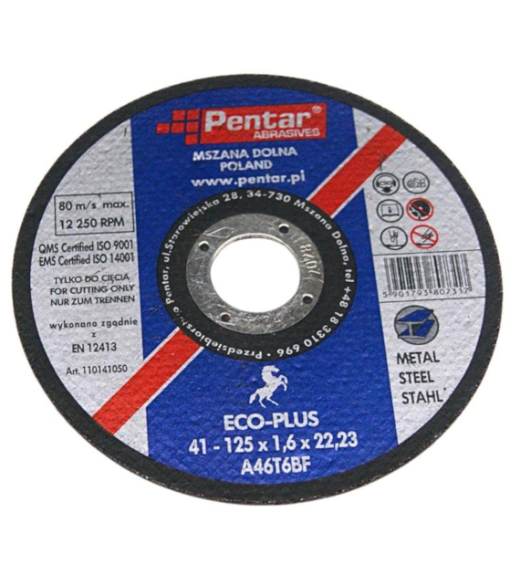 TARCZA DO METALU 125*1,6 PENTAR