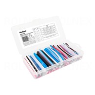 KOMPLET KOSZULEK TERMOKURCZLIWYCH 10cm5 KOLORÓW/6 ŚREDNIC/170 szt